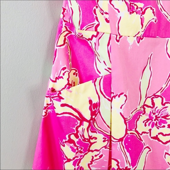 Lilly Pulitzer Blossom Dress in Hottie Pink Day - Picture 3 of 8